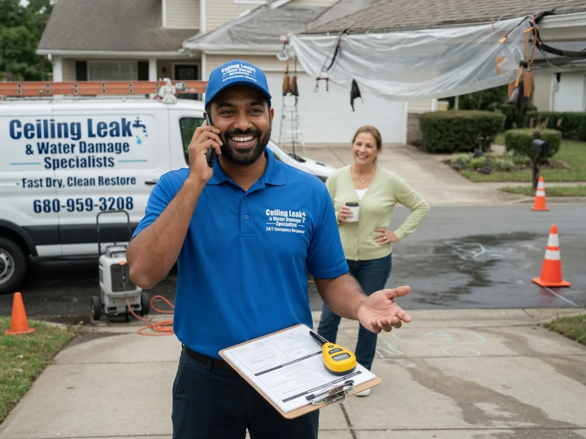 Ceiling Leak Cleanup Portage, PA FAQs